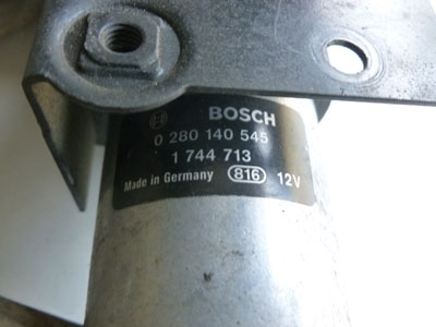 1997 BMW 528i E39 - Idle Regulating Valve Bosch 17447135